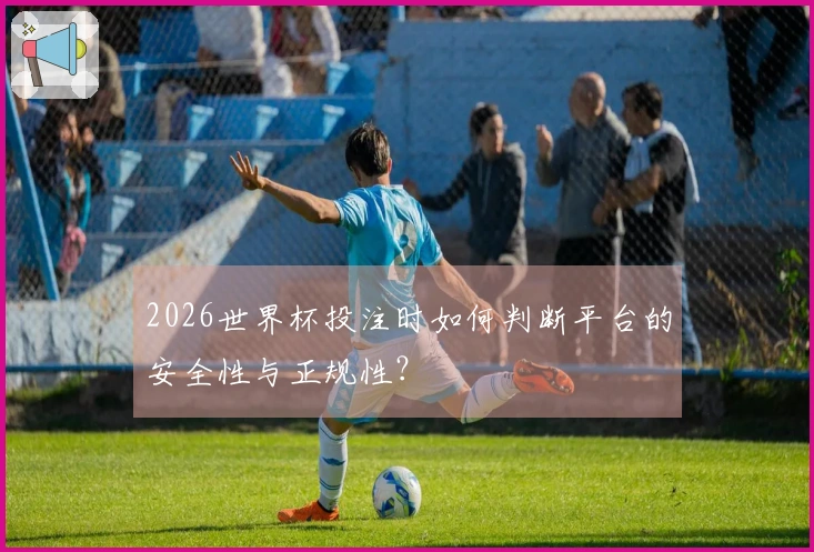2026世界杯投注时如何判断平台的安全性与正规性？