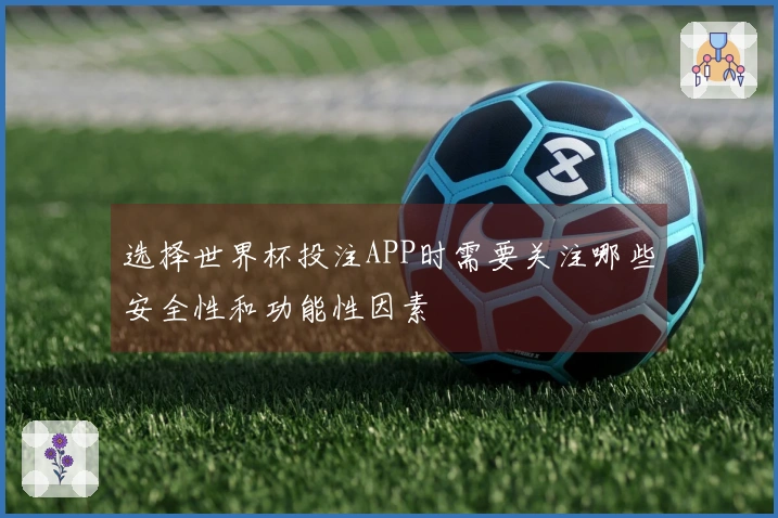 选择世界杯投注APP时需要关注哪些安全性和功能性因素