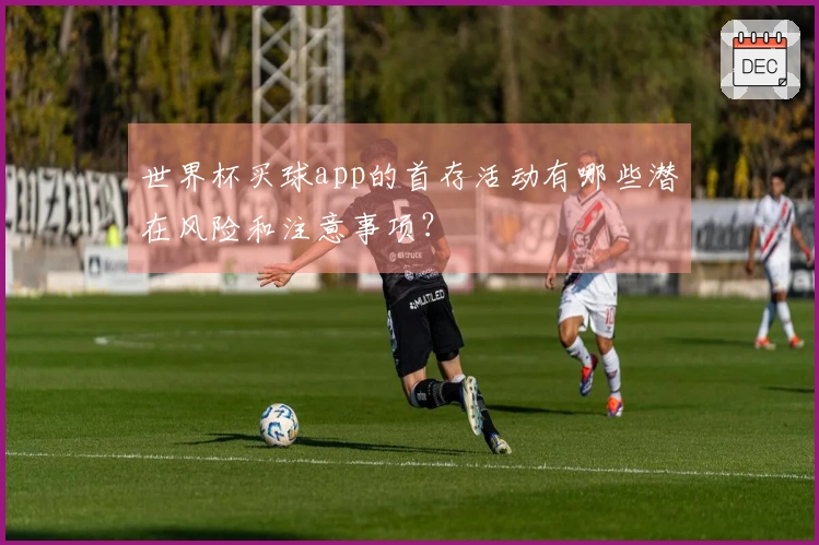 世界杯买球app的首存活动有哪些潜在风险和注意事项？