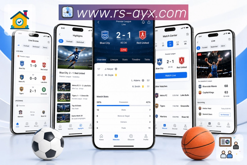 爱游戏App赛事小组件:比分时间、比赛状态、最新事件和多场扫读